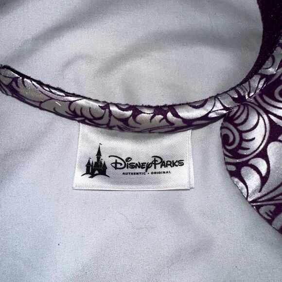 Disney Parks Minnie Mouse Glitter Crown Feathers Jubilee Purple Ears - Picture 5 of 5